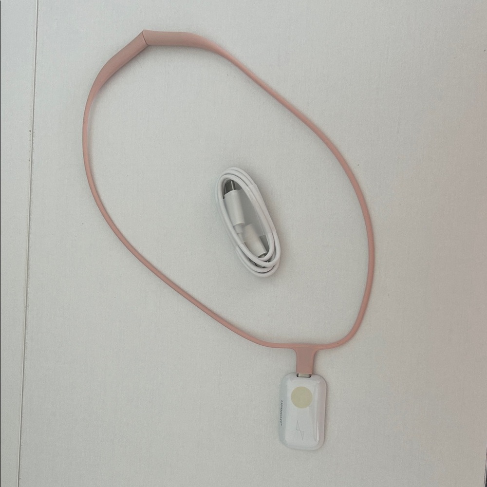 Upright GO 2 posture trainer with pink necklace